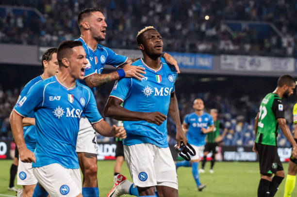 Osimhen scores 100th club goal for Napoli to maintain perfect start ...