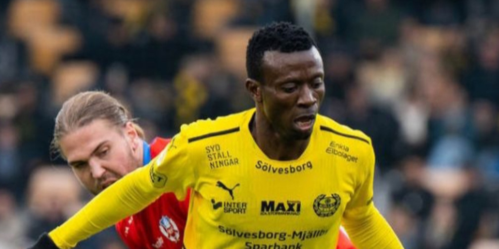 NPFL Goal King Nwankwo scores first goal for Swedish club